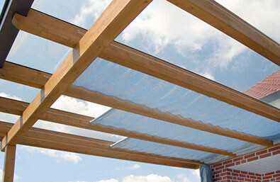 Queen Line Sonnenschutz mit Sonnensegel: Inspiration