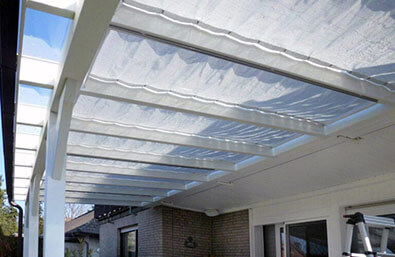 Queen Line Sonnenschutz mit Sonnensegel: Inspiration