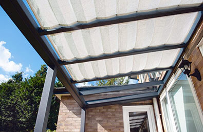 Queen Line Sonnenschutz mit Sonnensegel: Inspiration